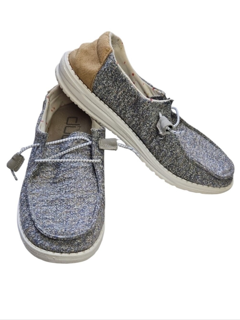 Hey Dude Wendy Heathered Gray Size 8